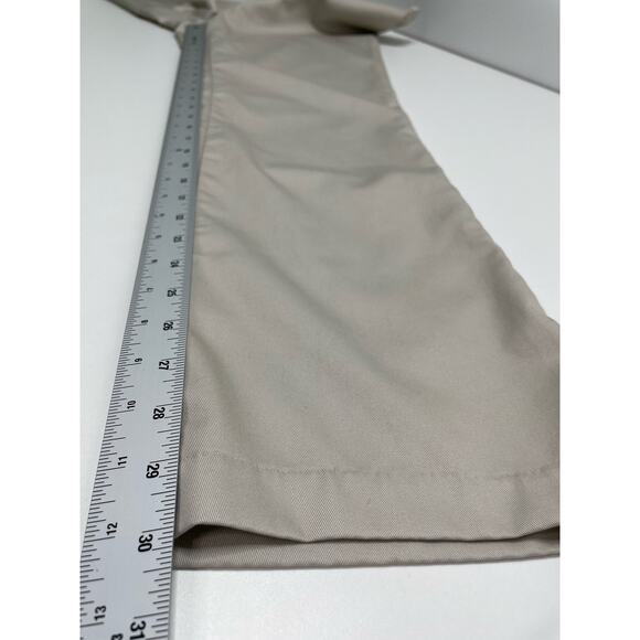 Vintage‎ Y2K Old Navy Trouser Pants Mid Rise Straight Leg Beige Womens Size 10 - Picture 8 of 9